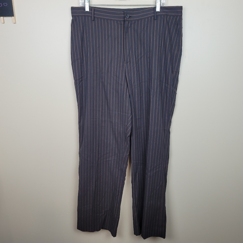 John Patrick Stripe Pants size 16